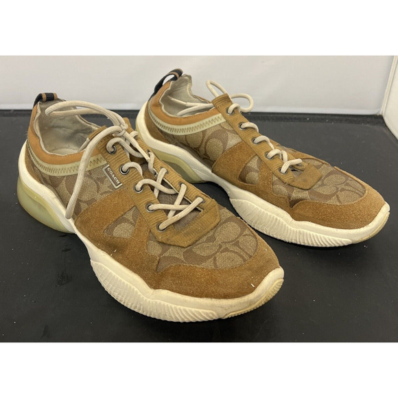 Coach Citysole Runner Khaki Light Saddle Size 9.5D Style No. G4940 FS Charity main image 10